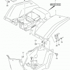 LT F250 Заднее крыло