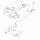 LT Z400 Z Задний фонарь