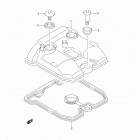 LT Z400 Z Крышка головки цилиндров