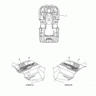 GRIZZLY 450 EPS HUNTING YFM450PHEH Наклейки