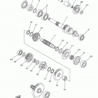 GRIZZLY 700 EPS 4WD HUNTER YFM7FGPHD Трансмиссия