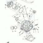 RAPTOR 250 YFM25RDW/YFM25RDL Головка цилиндра