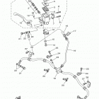 GRIZZLY 700 EPS 4WD HUNTER YFM7FGPHD Главный тормозной цилиндр,передний