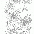 YFZ450R YFZ45RDL/YFZ45RDW Крышка картера двигателя