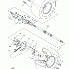 YFZ450R SPECIAL EDITION YFZ45RSED Заднее колесо
