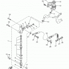 RAPTOR 350 YFM35RDW Задний торм цилиндр