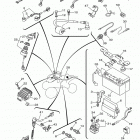 RAPTOR 350 YFM35RDW Электрика 1