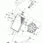 RAPTOR 700 YFM700REL/YFM700REO Радиатор и Патрубки