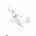 YFZ450 YFZ45DB/YFZ45DW Задняя подвеска