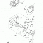 GRIZZLY 450 EPS 4WD HUNTER YFM45FGPHD Передний тормозной суппорт
