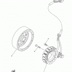GRIZZLY 450 EPS 4WD HUNTER YFM45FGPHD Генератор