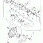 YFZ450R YFZ45RDL/YFZ45RDW Задний суппорт