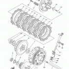 RAPTOR 250 YFM25RDW/YFM25RDL Сцепление