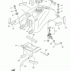 RAPTOR 125 YFM125RDW/YFM125RDL Топливный бак