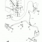 RAPTOR 250 YFM25RDW/YFM25RDL Главный тормозной цилиндр,передний