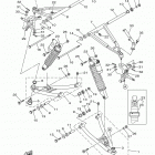 RAPTOR 700R SPECIAL EDITION YFM7RSEDL/YFM7RSEDB Передняя подвеска колес