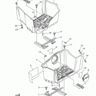 GRIZZLY 700 EPS 4WD HUNTER YFM7FGPHD Подножки