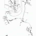 YFZ450 YFZ45DB/YFZ45DW Главный тормозной цилиндр,передний
