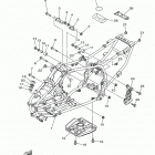 RAPTOR 350 YFM35RDW Рама