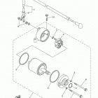GRIZZLY 700 EPS 4WD HUNTER YFM7FGPHD Стартер