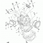 RAPTOR 700 YFM700REL/YFM700REO Головка цилиндра