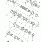 YFZ450 YFZ45DB/YFZ45DW Трансмиссия