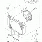 YFZ450R YFZ45RDL/YFZ45RDW Радиатор и Патрубки
