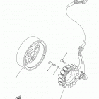 GRIZZLY 450 4WD HUNTER YFM45FGHD Генератор