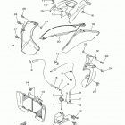 YFZ450R YFZ45RDL/YFZ45RDW Боковая панель