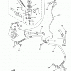 YFZ450R YFZ45RDL/YFZ45RDW Главный тормозной цилиндр,передний