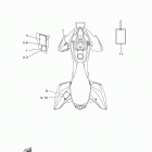 RAPTOR 250 YFM25RDW/YFM25RDL Наклейки 1