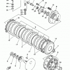 RAPTOR 350 YFM35RDW Сцепление