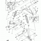 YFZ450 YFZ45DB/YFZ45DW Передняя подвеска колес