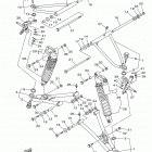 YFZ450R YFZ45RDL/YFZ45RDW Передняя подвеска колес