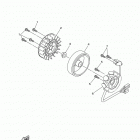 RAPTOR 90 YFM90RDW/YFM90RDL Генератор