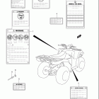 LT-A400F KingQuad 400AS 4x4 Наклейки