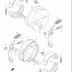 LT Z50 QuadSport Z50 Передний тормоз