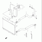 LT A450X  450AXi Радиатор и Патрубки