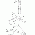 LT-A400 KINGQUAD Suspension arm