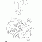 LT-A400F KingQuad 400AS 4x4 Заднее крыло