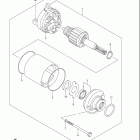 LT R450 QUADRACER Стартер электрический