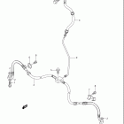 LT A700X KINGQUAD 4x4 Передние тормозные трубки
