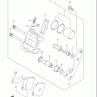 LT F250 OZARK Передний суппорт тормозной