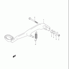 LT Z400 QUADSPORT Z400 Задний тормоз