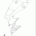 LT Z50 QuadSport Z50 Center fender (model k7)
