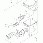 LT Z400 QUADSPORT Z400 Воздухозаборник
