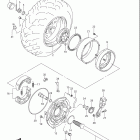 LT-A400 KINGQUAD Заднее колесо правое