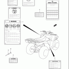 LT-A400 KINGQUAD Наклейки