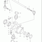 LT-A400 KINGQUAD Рулевая , поворотный кулак