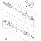 LT A450X  450AXi Задний привод